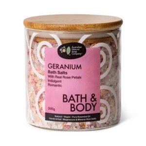 Geranium Bath Salts | 天竺葵浴鹽 (500g)