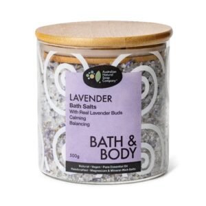 Lavender Bath Salts | 薰衣草浴鹽 (500g)